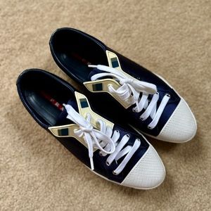 PRADA Sport Calzature Donna Blue
Satin Women's Sneakers Size 38.5